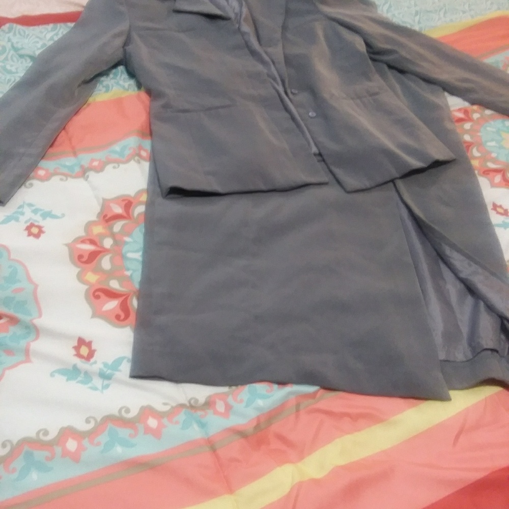 2 Piece Skirt Suit